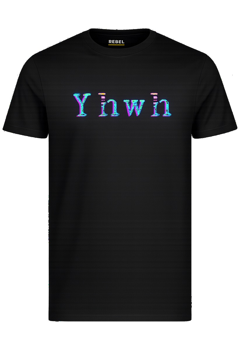 YHWH Rebel Tee — Black